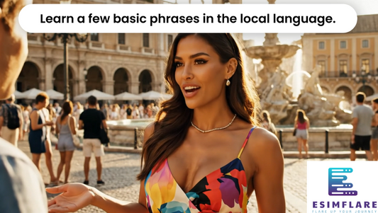 Learn a few basic phrases in the local language